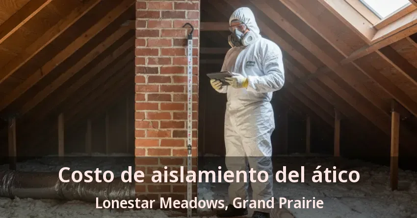 Costo de aislamiento del ático Lonestar Meadows, Grand Prairie - TX Costo de aislamiento del ático Lonestar Meadows, Grand Prairie - TX