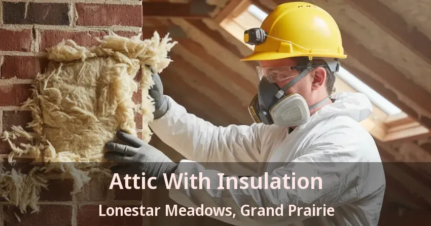 Attic With Insulation Lonestar Meadows, Grand Prairie - TX Attic With Insulation Lonestar Meadows, Grand Prairie - TX