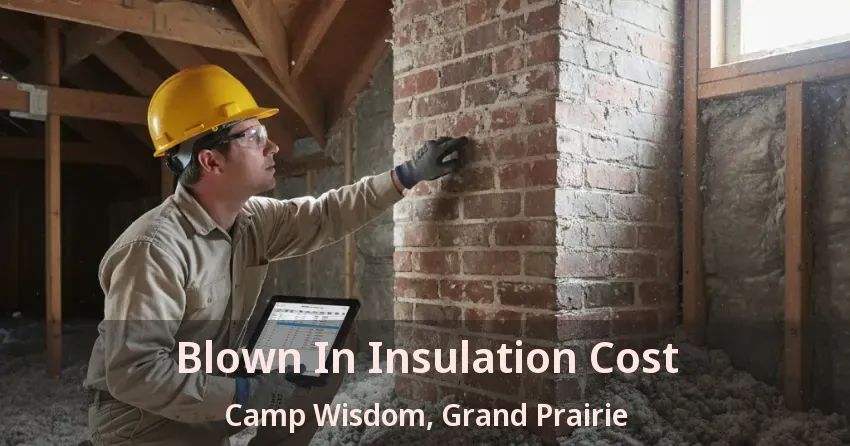 Blown In Insulation Cost Camp Wisdom, Grand Prairie - TX Blown In Insulation Cost Camp Wisdom, Grand Prairie - TX