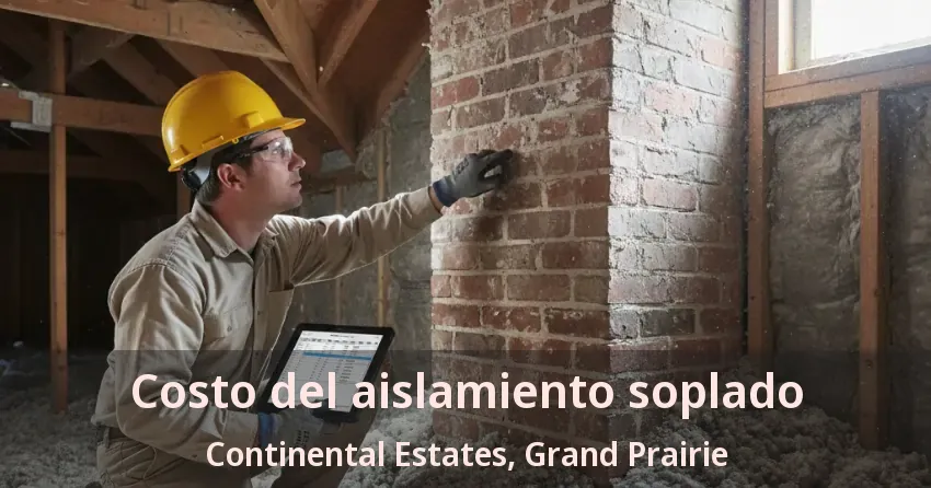 Costo del aislamiento soplado Continental Estates, Grand Prairie - TX Costo del aislamiento soplado Continental Estates, Grand Prairie - TX