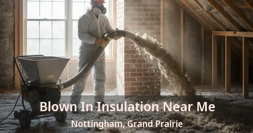 Blown In Insulation Near Me Nottingham, Grand Prairie - TX Blown In Insulation Near Me Nottingham, Grand Prairie - TX
