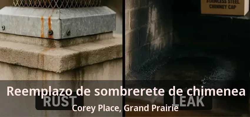 Reemplazo de sombrerete de chimenea Corey Place, Grand Prairie - TX Reemplazo de sombrerete de chimenea Corey Place, Grand Prairie - TX