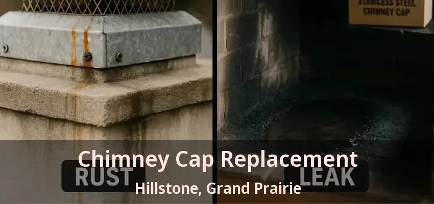 Chimney Cap Replacement Hillstone, Grand Prairie - TX Chimney Cap Replacement Hillstone, Grand Prairie - TX