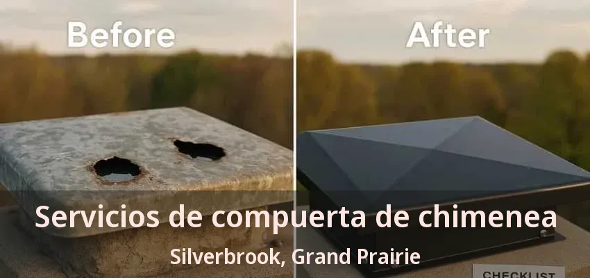 Servicios de compuerta de chimenea Silverbrook, Grand Prairie - TX Servicios de compuerta de chimenea Silverbrook, Grand Prairie - TX