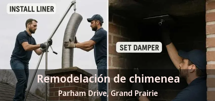 Remodelación de chimenea Parham Drive, Grand Prairie - TX Remodelación de chimenea Parham Drive, Grand Prairie - TX