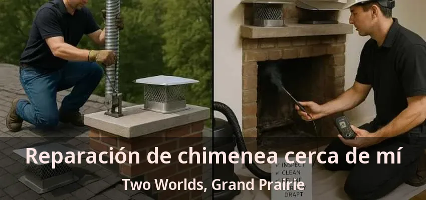 Reparación de chimenea cerca de mí Two Worlds, Grand Prairie - TX Reparación de chimenea cerca de mí Two Worlds, Grand Prairie - TX