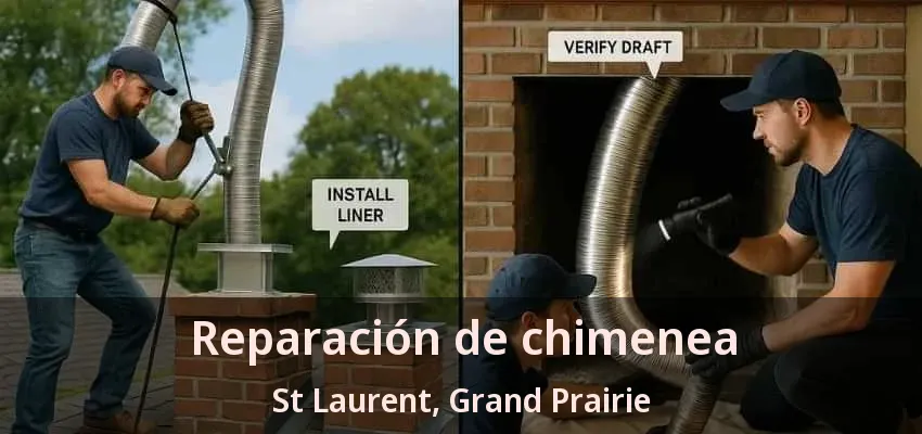 Reparación de chimenea St Laurent, Grand Prairie - TX