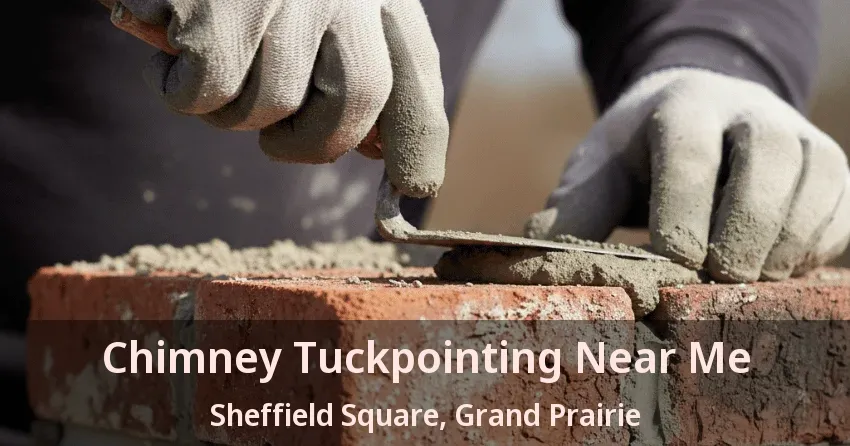 Chimney Tuckpointing Near Me Sheffield Square, Grand Prairie - TX