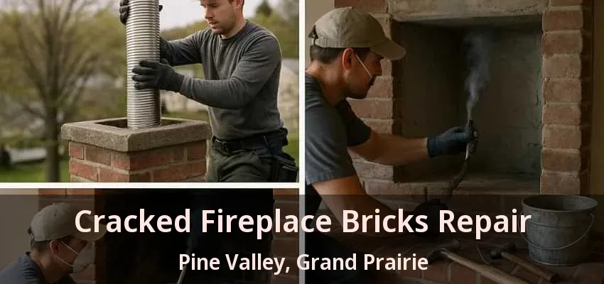 Cracked Fireplace Bricks Repair Pine Valley, Grand Prairie - TX Cracked Fireplace Bricks Repair Pine Valley, Grand Prairie - TX