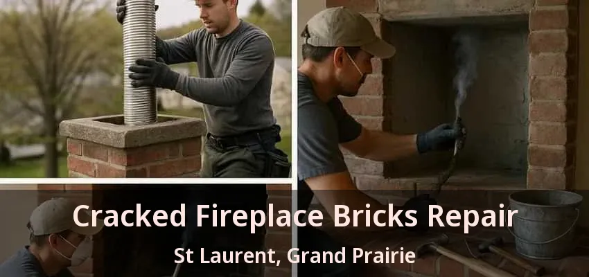 Cracked Fireplace Bricks Repair St Laurent, Grand Prairie - TX Cracked Fireplace Bricks Repair St Laurent, Grand Prairie - TX