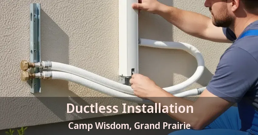 Ductless Installation Camp Wisdom, Grand Prairie - TX Ductless Installation Camp Wisdom, Grand Prairie - TX