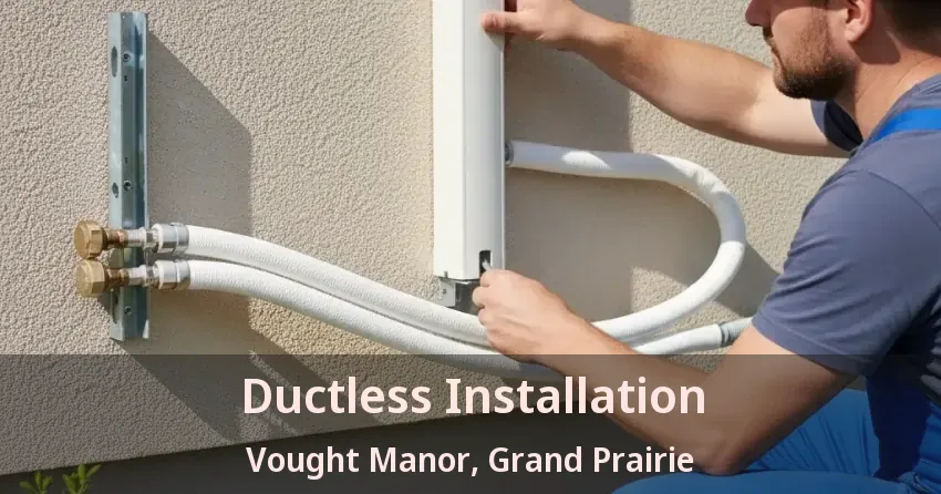Ductless Installation Vought Manor, Grand Prairie - TX