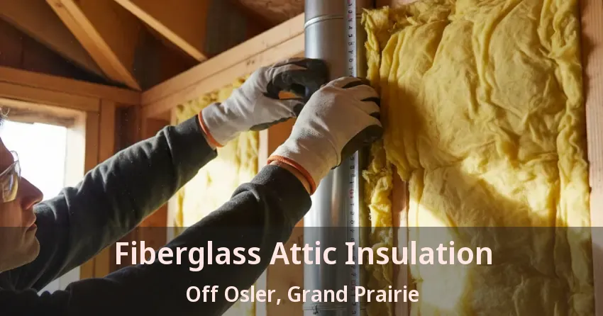Fiberglass Attic Insulation Off Osler, Grand Prairie - TX Fiberglass Attic Insulation Off Osler, Grand Prairie - TX