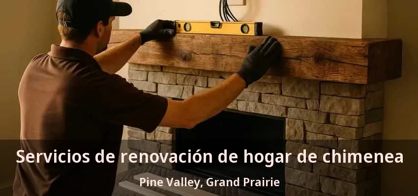 Servicios de renovación de hogar de chimenea Pine Valley, Grand Prairie - TX