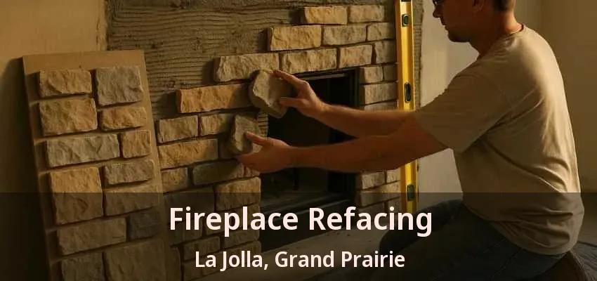 Fireplace Refacing La Jolla, Grand Prairie - TX Fireplace Refacing La Jolla, Grand Prairie - TX
