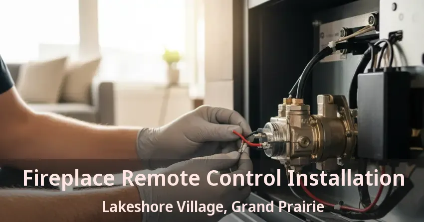 Fireplace Remote Control Installation Lakeshore Village, Grand Prairie - TX Fireplace Remote Control Installation Lakeshore Village, Grand Prairie - TX