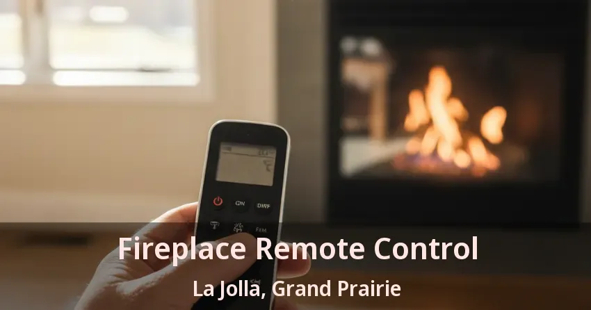 Fireplace Remote Control La Jolla, Grand Prairie - TX