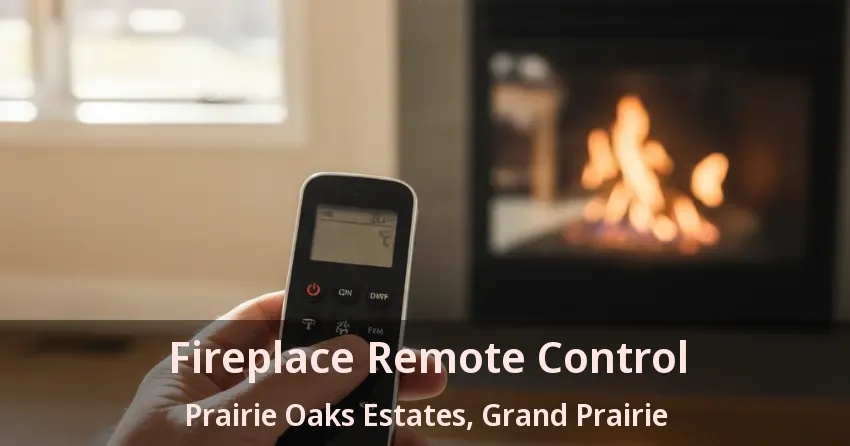 Fireplace Remote Control Prairie Oaks Estates, Grand Prairie - TX