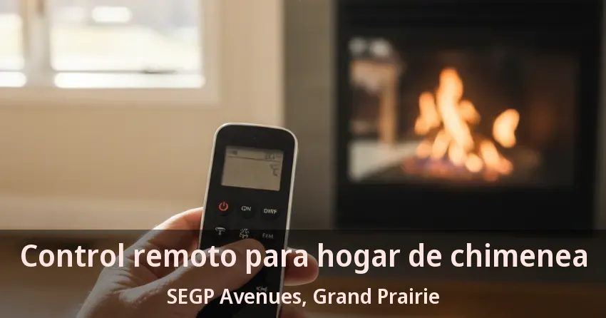 Control remoto para hogar de chimenea SEGP Avenues, Grand Prairie - TX Control remoto para hogar de chimenea SEGP Avenues, Grand Prairie - TX