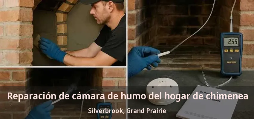 Reparación de cámara de humo del hogar de chimenea Silverbrook, Grand Prairie - TX Reparación de cámara de humo del hogar de chimenea Silverbrook, Grand Prairie - TX