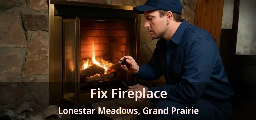 Fix Fireplace Lonestar Meadows, Grand Prairie - TX