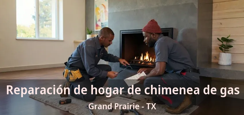 Reparación de hogar de chimenea de gas Grand Prairie - TX Reparación de hogar de chimenea de gas Grand Prairie - TX