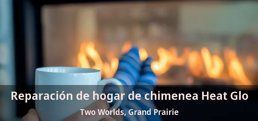Reparación de hogar de chimenea Heat Glo Two Worlds, Grand Prairie - TX