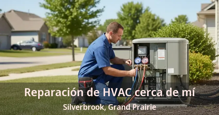 Reparación de HVAC cerca de mí Silverbrook, Grand Prairie - TX Reparación de HVAC cerca de mí Silverbrook, Grand Prairie - TX