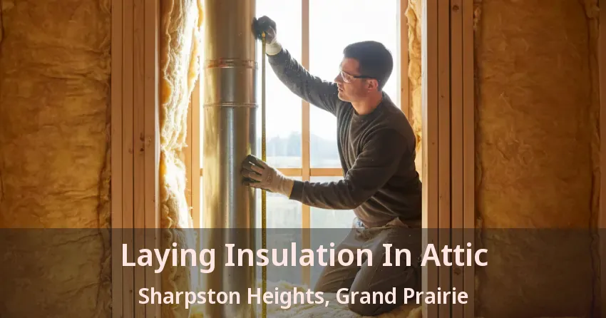 Laying Insulation In Attic Sharpston Heights, Grand Prairie - TX Laying Insulation In Attic Sharpston Heights, Grand Prairie - TX