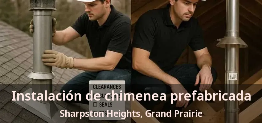 Instalación de chimenea prefabricada Sharpston Heights, Grand Prairie - TX Instalación de chimenea prefabricada Sharpston Heights, Grand Prairie - TX
